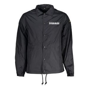 Napapijri Black Polyester Men's Jacket
